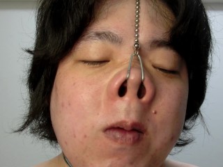 豚のオナニー10　Nose hook masturbation10