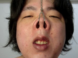 豚のオナニー10　Nose hook masturbation10