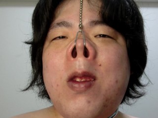 豚のオナニー10　Nose hook masturbation10