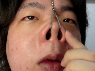 豚のオナニー10-2　ブタ鼻の触り心地　Pig masturbation 10-2 Touch the pig nose