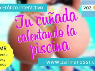 Tu Cuñada Argentina Se Quita La Calentura Un Dia De Calor - Relato Erótico Interactivo [ASMR Sounds]