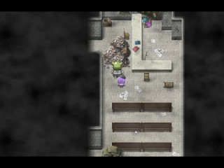 Karryn's Prison [RPG Hentai game] Ep.8 the monster orc fell in love with the huge tits warden girl