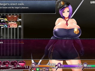 Karryn's Prison [RPG Hentai game] Ep.9 Nerds are equiped with anal beads and pussy dildo now