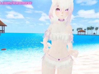 POV: You fuck me on our date at the public Beach VRchat erp, 3D Hentai, Vtuber, ASMR Trailer