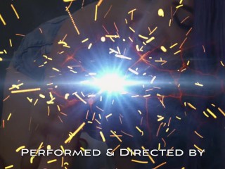 Liz Rainbow Uses Electricity, Her Tongue, Mouth And Fingers To Get A Big Load