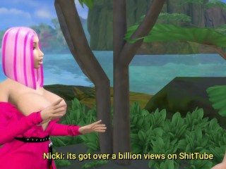 Nicki Minaj - Snake Song | Sims 4 Music vid