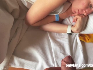 I watch and jerk off at her, hot sex after 4k60fps