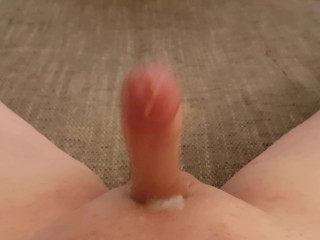 Hands Free Erection and Orgasm Cumshot