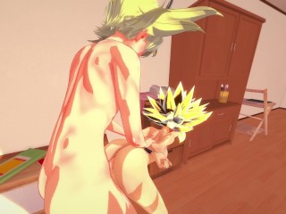 SUPER SAIYAN FOURSOME WITH KALE AND CAULIFLA - DRAGONBALL PORN