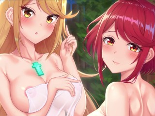 Pokémon Lewd Adventure Ch 4: Flannery (Hot Spring)