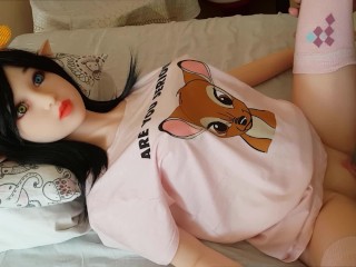 Amelia as ELF Snow White Real Girl Voice Anime Sex Doll Fairy Creampie Anal Pussy Kawai Cute Home