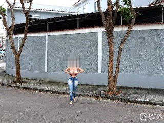 Getting naked in McDonald's PUBLIC FLASHING