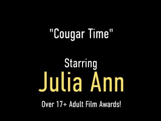 Try Lasting This Whole Video With Julia Ann's MMF 3Some!