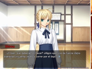 Fate Stay Night Realta Nua Dia 7 Parte 1 Gameplay (Español)