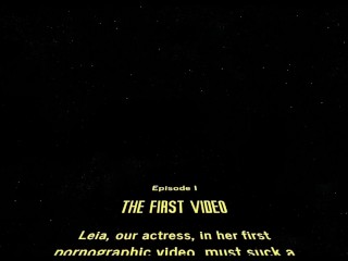 Oral Leia in her firts video - Leiaorganaxxx. vol.1
