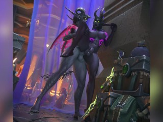 Warcraft elf Futanari Compilation #2