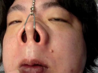 豚のオナニー10-3　ブタ鼻の触り心地　Pig Masturbation 10-3 Touch The Pig Nose