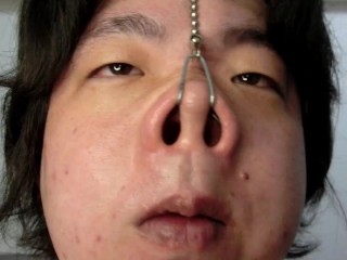 豚のオナニー10-3　ブタ鼻の触り心地　Pig Masturbation 10-3 Touch The Pig Nose