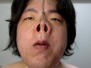 豚のオナニー10-3　ブタ鼻の触り心地　Pig Masturbation 10-3 Touch The Pig Nose