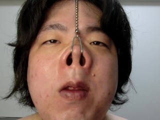 豚のオナニー10-3　ブタ鼻の触り心地　Pig Masturbation 10-3 Touch The Pig Nose