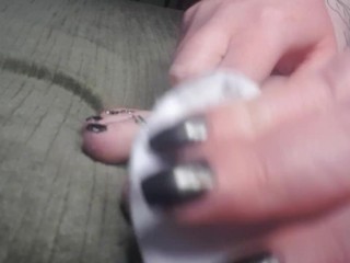 Foot Play and Nail Painting (90 mins, part 1/3)