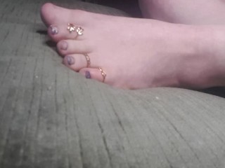 Foot Play and Nail Painting (90 mins, part 1/3)