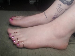 Foot Play and Nail Painting (90 mins, part 1/3)