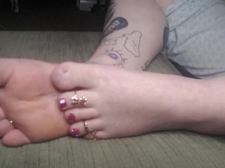 Foot Play and Nail Painting (90 mins, part 3/3)