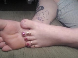 Foot Play and Nail Painting (90 mins, part 3/3)