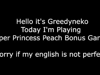 Super Princess Peach Bonus Game (Gamer Girl with Sound)