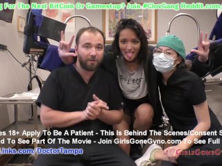 $CLOV - Channy Crossfires Gyno Exam by Doctor Tampa & Nurse Nyx Caught on Camera ONLY @GirlsGoneGyno