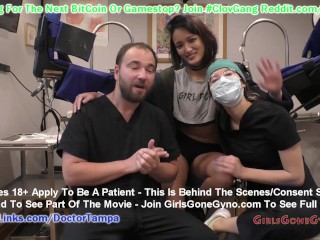 $CLOV - Channy Crossfires Gyno Exam by Doctor Tampa & Nurse Nyx Caught on Camera ONLY @GirlsGoneGyno