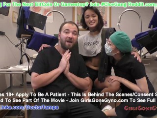 $CLOV - Channy Crossfires Gyno Exam by Doctor Tampa & Nurse Nyx Caught on Camera ONLY @GirlsGoneGyno