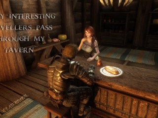 Ysolda Fucks A Traveler Passing Through Her Tavern Skyrim