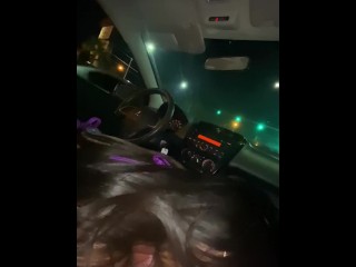 She tried to suck me dick while she was DRIVING 😳