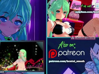 Yuigahama Yui licking pussy on the beach - OreGairu Hentai.