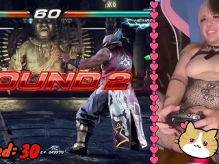 Watch me get pounded while I play tekken