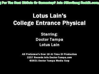 $CLOV Lotus Lain Gets New Student Gyn Exam By Doctor Tampa  Only@GirlsGoneGynoCom