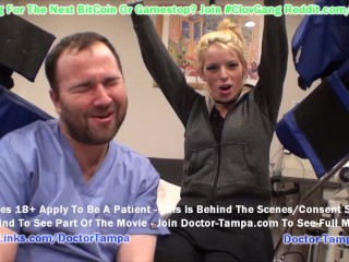 $CLOV BUSTY Blonde Bella Ink Gets New Student Gyn Exam By Doctor Tampa GirlsGoneGyno