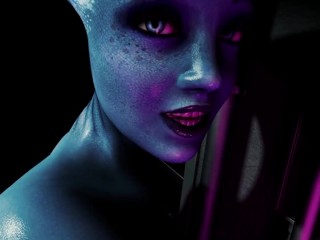 A Legendary Dream with Liara from Mass Effect (parody) VR POV