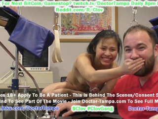 $CLOV Become Doctor Tampa & Give Gyno Exam To  Raya Nguyen As Part Of Her University Physical!