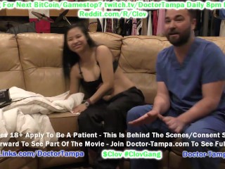 $CLOV Become Doctor Tampa & Give Gyno Exam To  Raya Nguyen As Part Of Her University Physical!