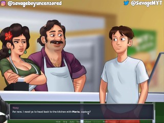 Summertime Saga (v.0.20.9) - Main Route Part 1/2 #01 Uncensored