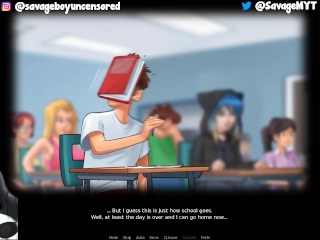 Summertime Saga (v.0.20.9) - Main Route Part 1/2 #01 Uncensored