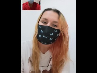 Making a Video Call With My Gay Friend - Emma_Model 