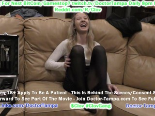 $CLOV Stacy Shepard Gets 1st Gyno Exam EVER From Doctor Tampa Point of View POV & Nurse Jasmine Rose