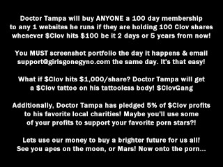 $CLOV - Become Doctor Tampa & Give Breast & Gyno Exam To Large Tit Dominican Phoenix Rose As Part Of