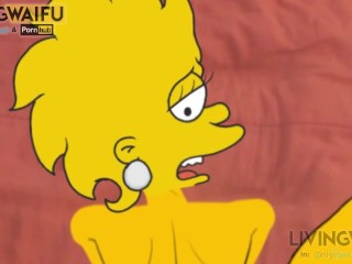 ADULT LISA SIMPSON PRESIDENT - 2D Real Cartoon Big ANIMATION Ass Booty Hentai Cosplay SIMPSONS sex