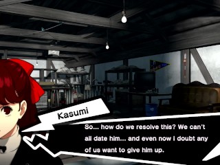 Persona 5 - Harem Ending [Hentai JOI]