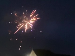 Canada Day Fireworks As He Fucks Me In The Living Room While Everyone’s away